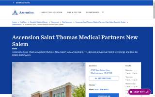 Ascension Saint Thomas Medical Partners New Salem website
