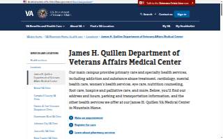 James H. Quillen VA Medical Center website