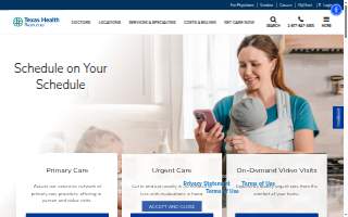Harris Methodist Hospital website
