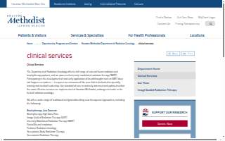 Houston Methodist Hospital - Annex website