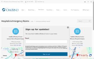 OakBend Medical Center - Williams Way Hospital Campus website