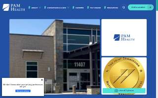 PAM Health Warm Springs Rehabilitation Hospital of Northeast San Antonio website