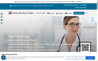 Dallas Medical Center of Farmers Branch website