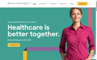 Baylor Scott & White Medical Center - Uptown website