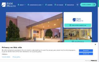 PAM Health Rehabilitation Hospital of Allen website