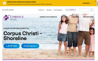 CHRISTUS Spohn Hospital Corpus Christi - Shoreline website