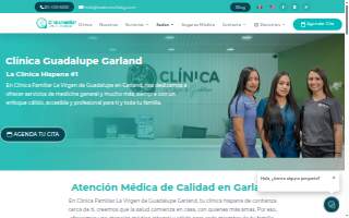 Clinica Familiar La Virgen de Guadalupe Garland website