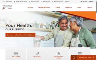 South Texas Health System Heart website