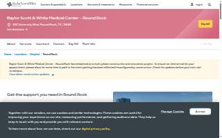 Baylor Scott & White Medical Center – Round Rock website