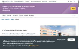 Hillcrest Baptist Medical Center website