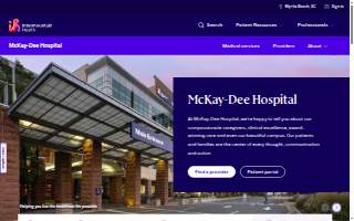 Intermountain Health McKay-Dee Hospital website
