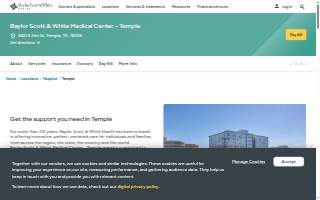 Baylor Scott & White Medical Center - Temple website