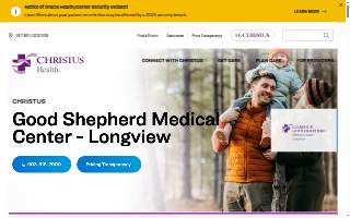CHRISTUS Good Shepherd Medical Center - Longview website