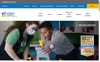 Children’s Hospital of Richmond at VCU Children’s Pavilion & Children’s Tower website