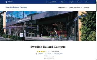 Swedish Medical Center Ballard Campus website