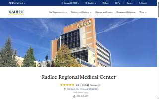 Kadlec Regional Medical Center website
