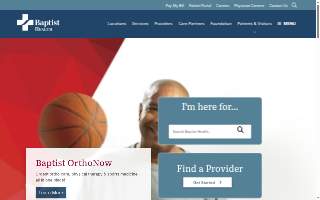 Baptist Health Care website