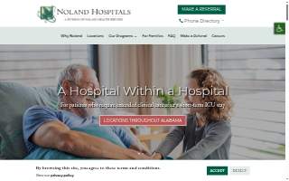 Noland Hospital Tuscaloosa website