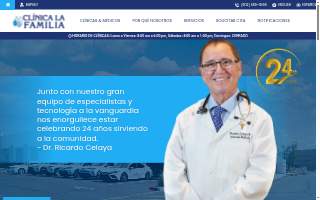 Clinica La Familia Tempe website