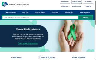 NAH Health Center - Central Flagstaff website