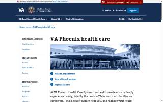 Carl T. Hayden Veterans' Administration Medical Center website