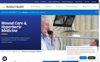 Bristol Health Wound Care & Hyperbaric Center website