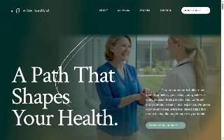 Elite Medical Center Miami website