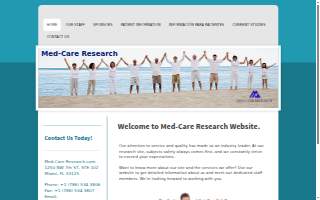 Med-Care Research Medical Group website