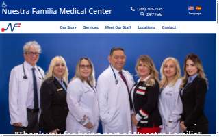 Nuestra Familia Medical Center website