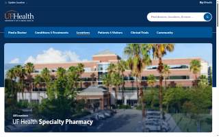 UF Health Specialty Pharmacy website