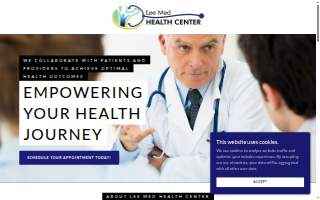 Lee Med Health Center: Medicina General y Clínica de Accidentes website
