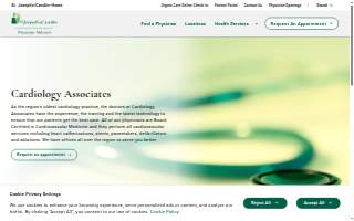 St. Joseph's/Candler Physician Network Cardiology Associates of Savannah (Savannah) website