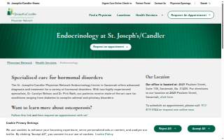 St. Joseph's/Candler Physician Network - Endocrinology website