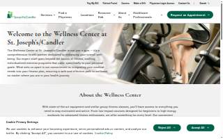 Wellness Center at St. Joseph's/Candler website