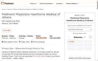 Hawthorne Medical Center website