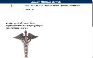 Avalon Medical Center website