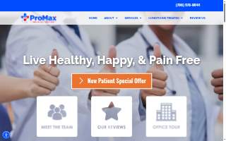 ProMax Medical Center website