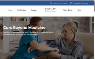 Summit Medical Care website