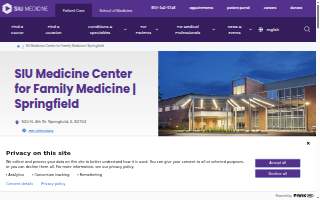 SIU Medicine Center for Family Medicine | Springfield website