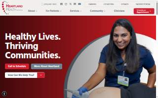 Heartland Health Services - University website