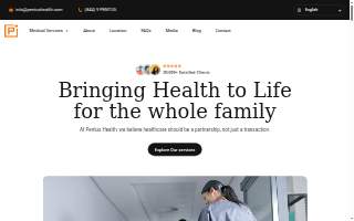 Pentus Health Medical Center website