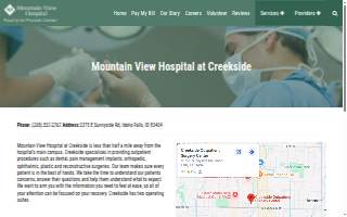 Creekside Outpatient Surgery Center website