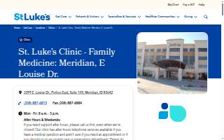 St. Luke's Clinic - Ada Medical Associates website