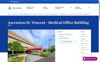 Ascension St. Vincent Carmel - Medical Office Building website