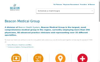 Beacon Medical Group website