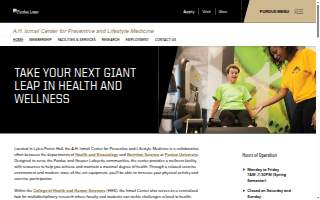 A.H. Ismail Center for Preventive and Lifestyle Medicine website