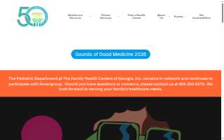 The Family Health Centers of Georgia, Inc. website