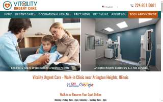FREE PCR & Rapid Testing Arlington Heights website