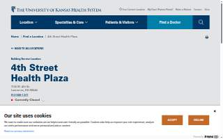 Olathe Health Cardiology Services - Lawrence website