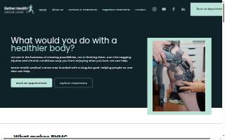 Better Health Medical Center website